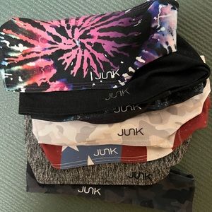 Set of 7 Junk headbands